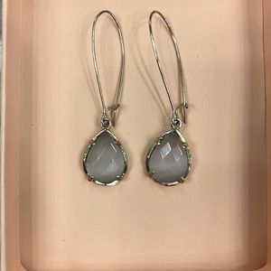Kendra Scott Light Gray Earrings